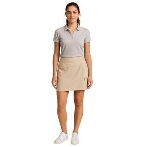 IZOD‎ Women’s Skort Size 4 Beige Khaki X-tra Dry Golf Casual Activewear